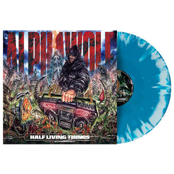 ALPHA WOLF - Half Living Things - LP - Blue / Dark Blue Corona Vinyl