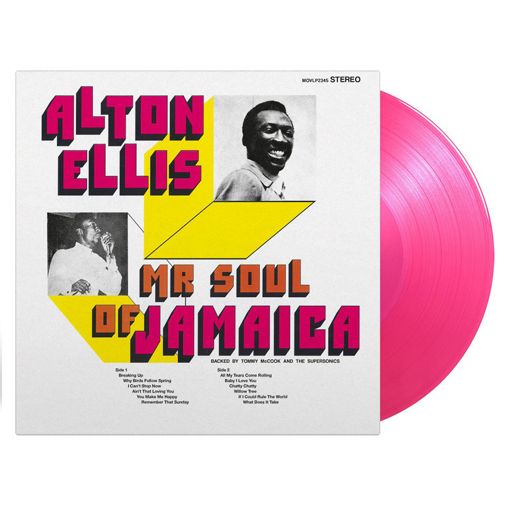 ALTON ELLIS - Mr. Soul of Jamaica (2023 Reissue) - LP - 180g Translucent Magenta Coloured Vinyl