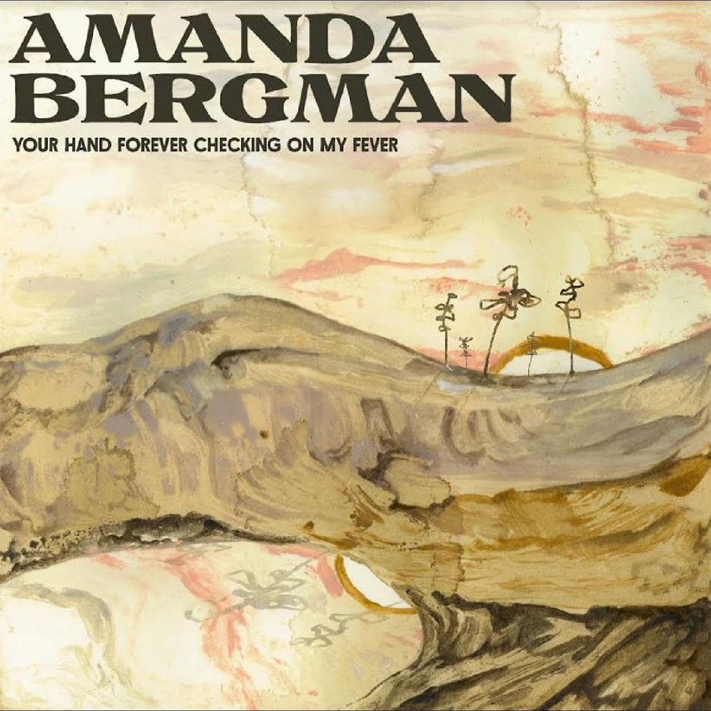 AMANDA BERGMAN - Your Hand Forever Checking On My Fever - LP - Opaque Pink Vinyl