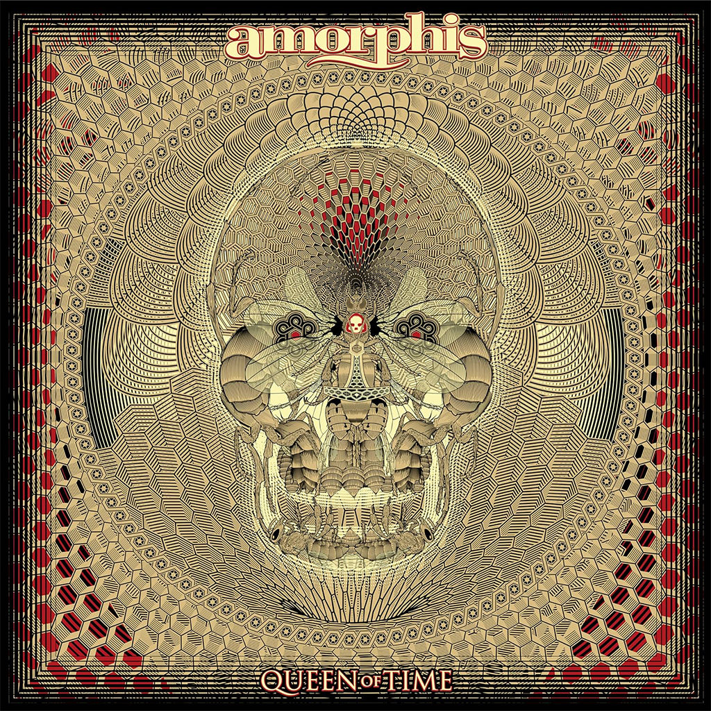 AMORPHIS - Queen Of Time (Reissue) - 2LP - 180g Transparent Red/White Marbled Vinyl [AUG 30]