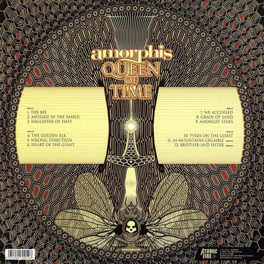 AMORPHIS - Queen Of Time (Reissue) - 2LP - 180g Transparent Red/White Marbled Vinyl [AUG 30]