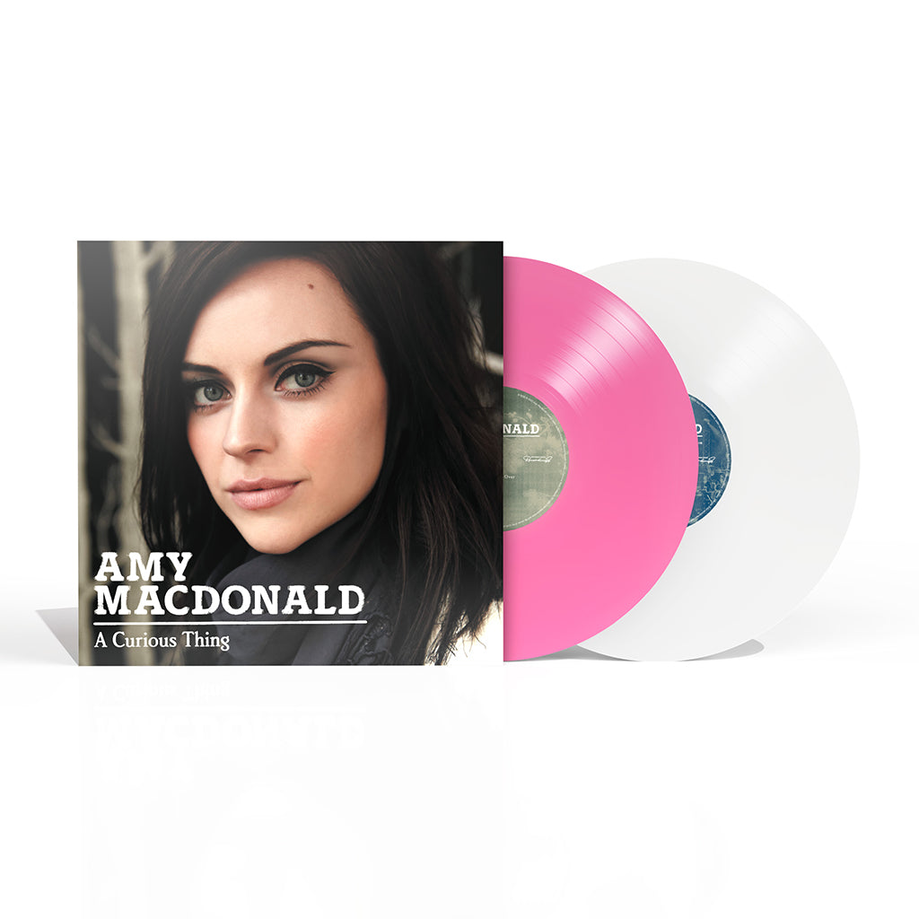 AMY MACDONALD - A Curious Thing (15th Anniversary Deluxe Edition) [National Album Day 2025] - 2LP - Pink & White Vinyl [OCT 18]