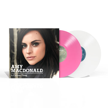AMY MACDONALD - A Curious Thing (15th Anniversary Deluxe Edition) [National Album Day 2025] - 2LP - Pink & White Vinyl [OCT 18]