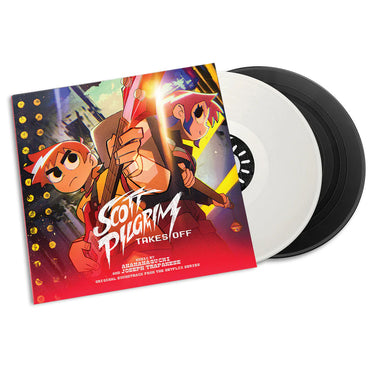 ANAMANAGUCHI - Scott Pilgrim Takes Off (Original Soundtrack From The Netflix Series) - 2LP - White / Black Vinyl