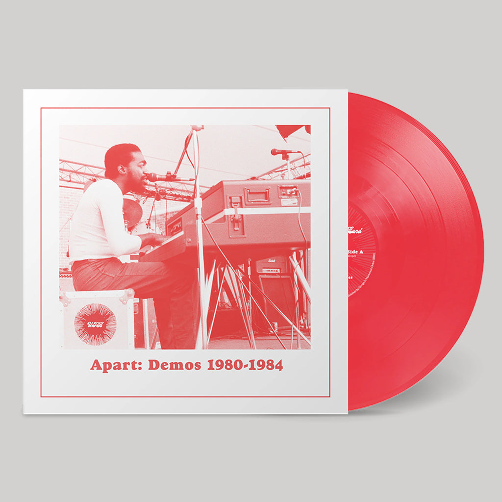 ANDRE GIBSON & UNIVERSAL TOGETHERNESS BAND - Apart : Demos (1980-1984) - LP - Valentine Lover Red Vinyl
