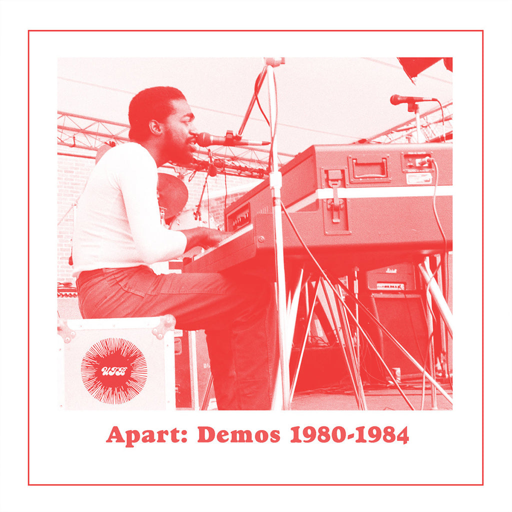 ANDRE GIBSON & UNIVERSAL TOGETHERNESS BAND - Apart : Demos (1980-1984) - LP - Valentine Lover Red Vinyl