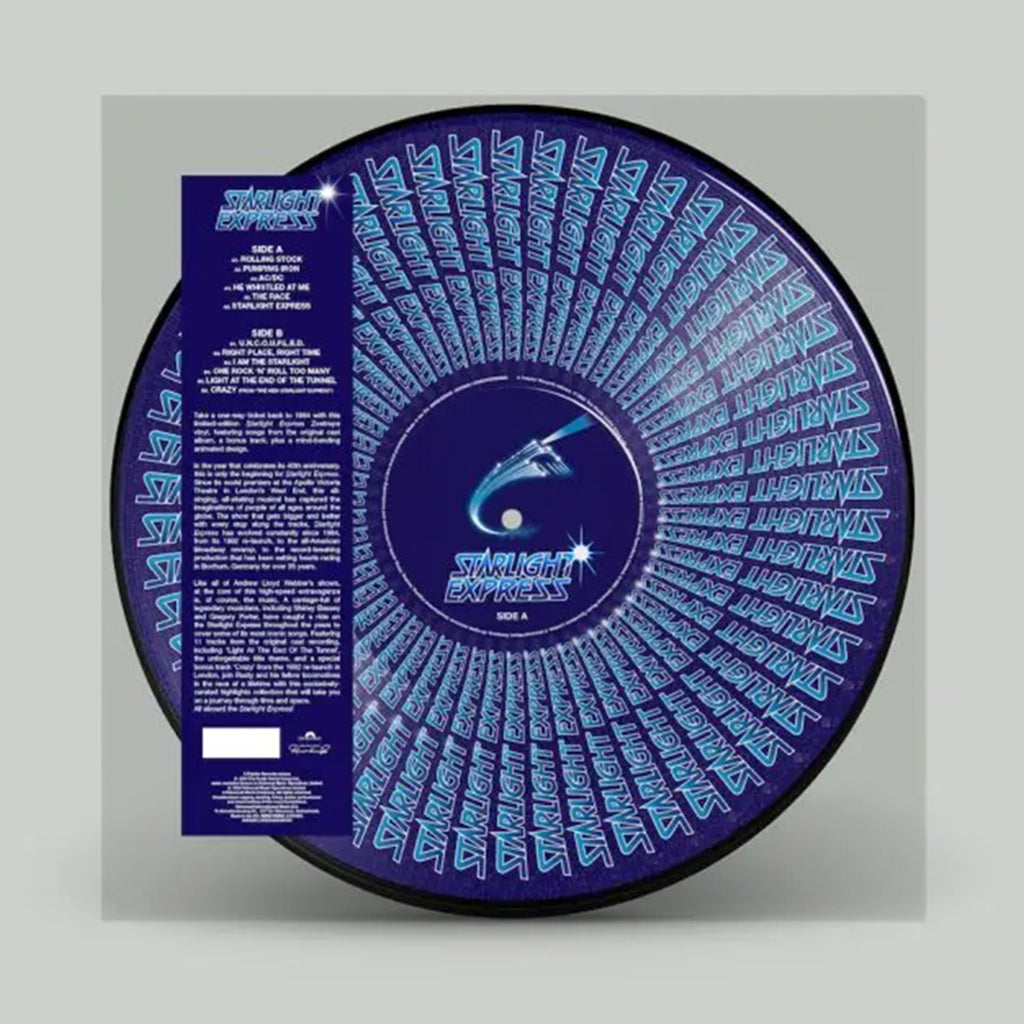 ANDREW LLOYD WEBBER - Starlight Express (Original Cast Recording) [2024 Reissue] - LP - Zoetrope (Animated) Picture Disc Vinyl