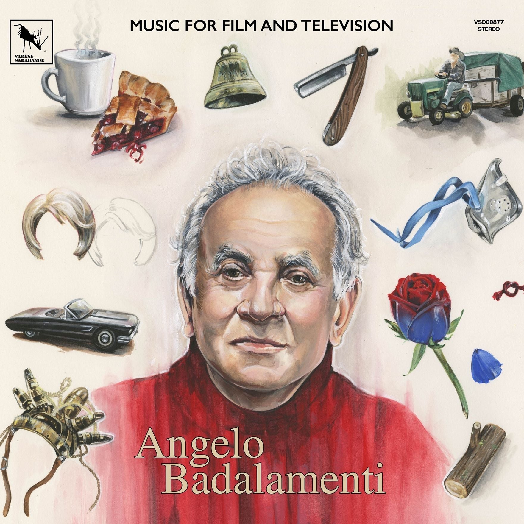 Angelo Badalamenti - Angelo Badalamenti: Music For Film And Television - 1LP - Translucent Red Vinyl  [RSD Black Friday 2024]