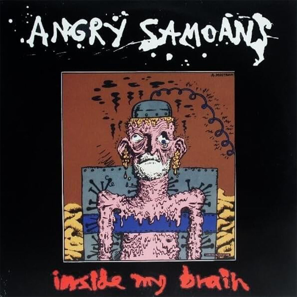 ANGRY SAMOANS - Inside My Brain (2023 Reissue) - LP - Red Vinyl