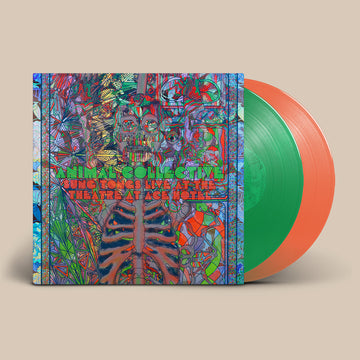 ANIMAL COLLECTIVE - Sung Tongs Live At The Theatre At Ace Hotel - 2LP - Neon Orange & Light Green Vinyl