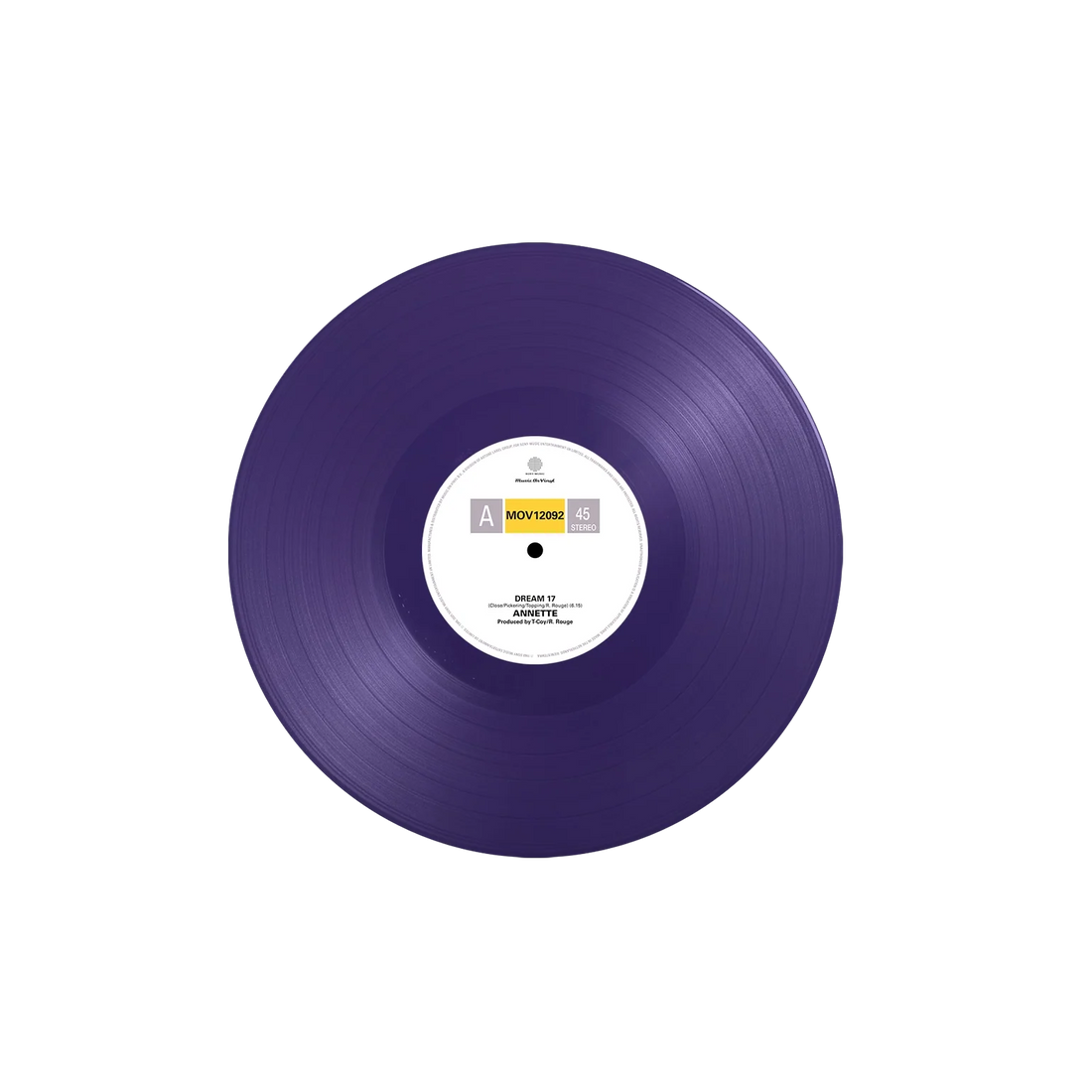 Annette (A Guy Called Gerald and Mike Pickering) - Dream 17 - 12" - Purple 140g Vinyl [AUG 29]