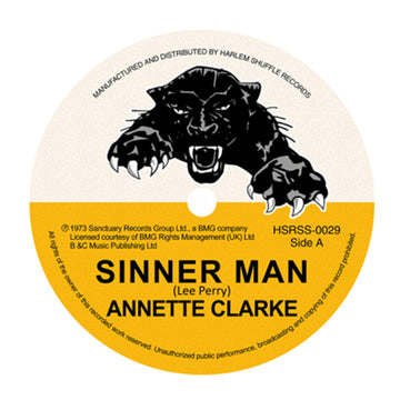 ANNETTE CLARKE / LEE PERRY - Sinner Man / Sinner Man Dub - 7'' - Vinyl