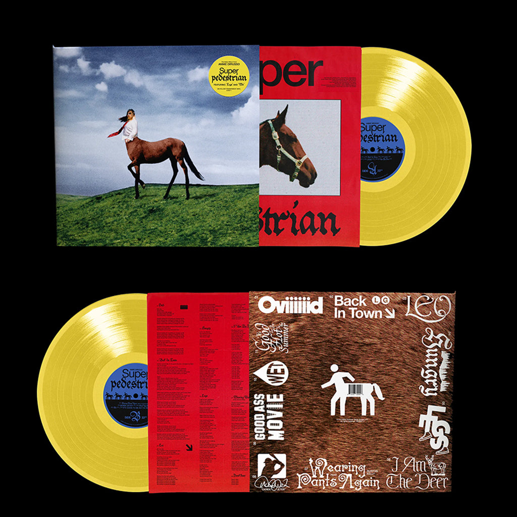 ANNIE DIRUSSO - Super Pedestrian - LP - Yellow Vinyl [MAR 7]