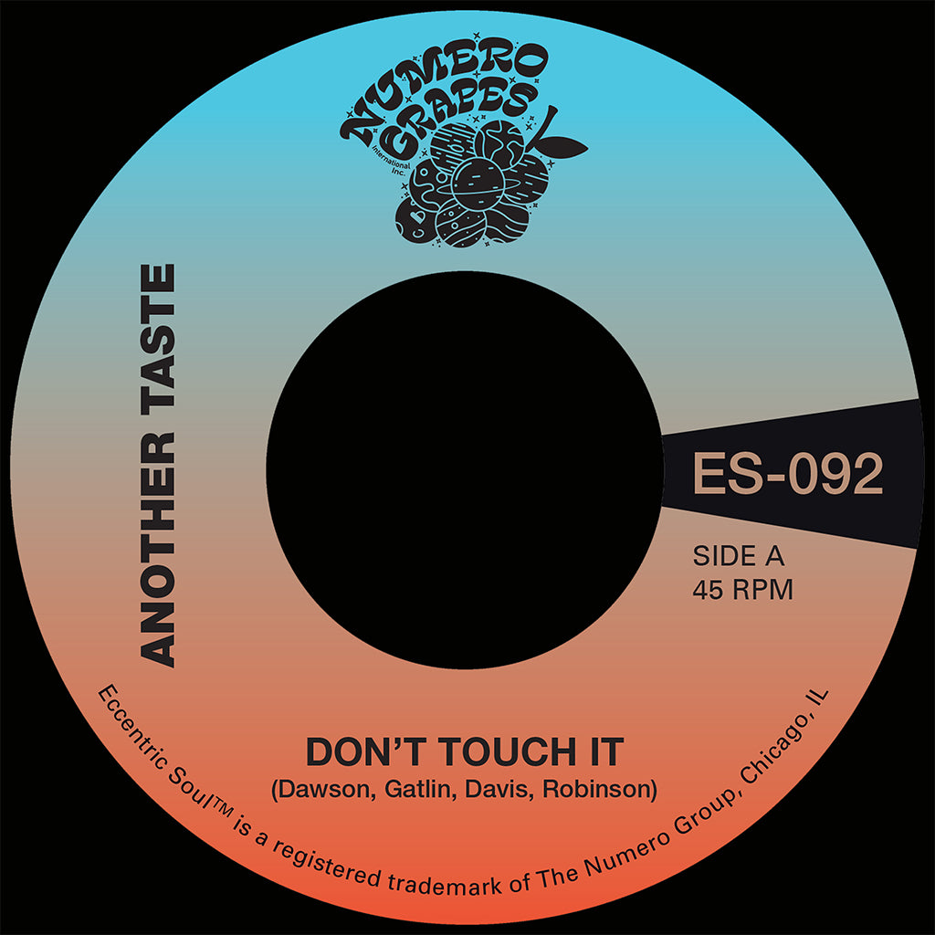 ANOTHER TASTE / MAXX TRAXX - Don't Touch It - 7'' - Black Vinyl