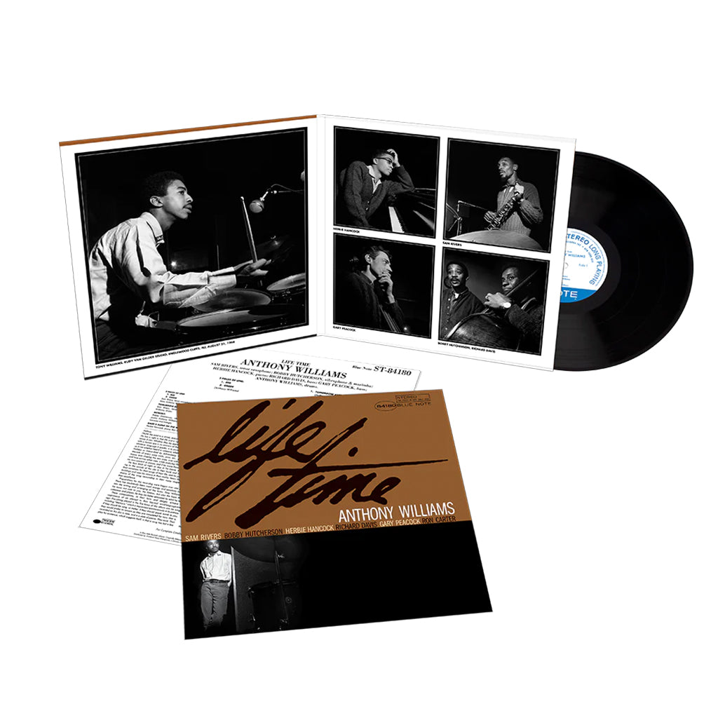 ANTHONY WILLIAMS - Life Time (Blue Note Tone Poet Series) - LP - Deluxe Gatefold 180g Vinyl