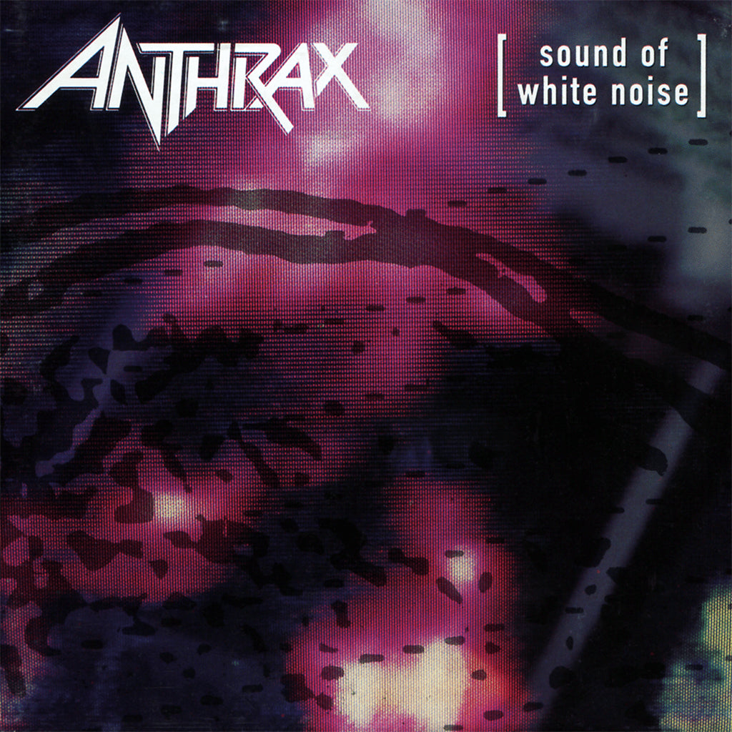 ANTHRAX - Sound Of White Noise (2024 Reissue) - 2LP - Transparent Violet w/ White & Black Splatter Vinyl
