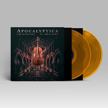APOCALYPTICA - Live In Helsinki St. John's Church - 2LP - Transparent Orange Vinyl