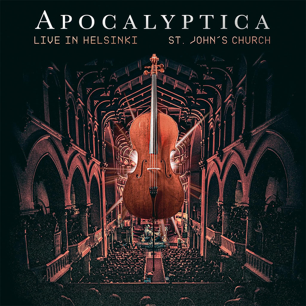 APOCALYPTICA - Live In Helsinki St. John's Church - 2LP - Transparent Orange Vinyl