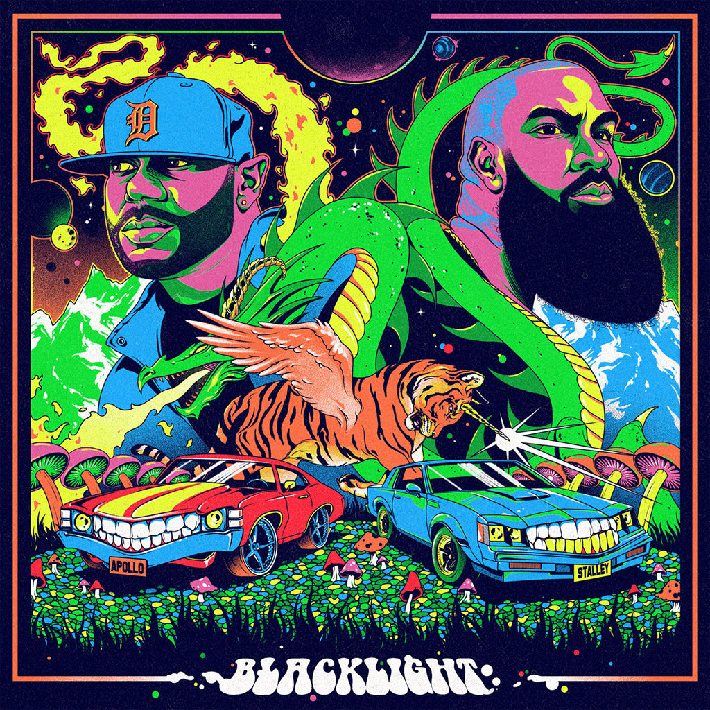 APOLLO BROWN & STALLEY - Blacklight - LP - Neon Green Vinyl [JUN 16]