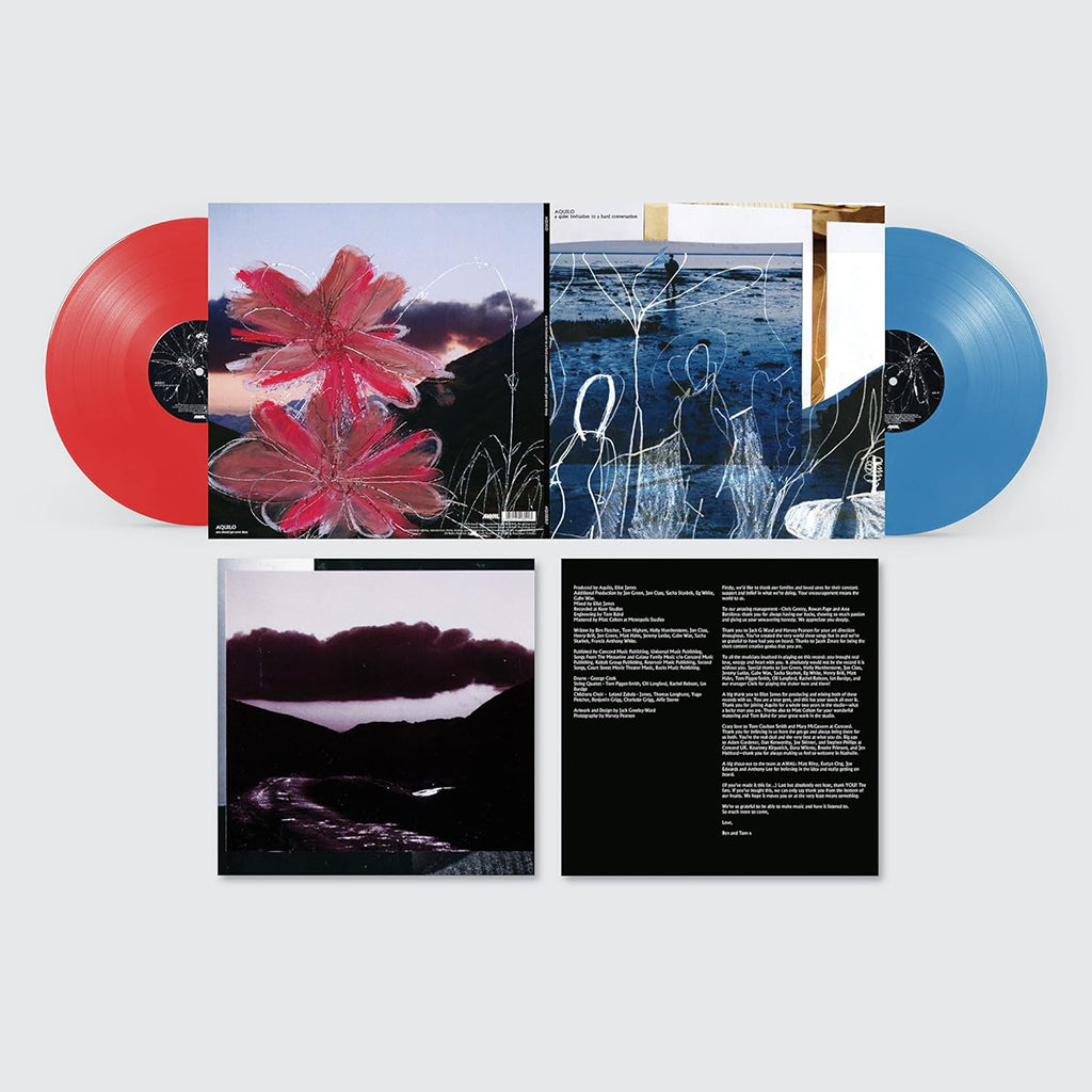AQUILO -  A Quiet Invitation To A Hard Conversation / You Should Get Some Sleep - 2LP - Red / Blue Vinyl [DEC 6]