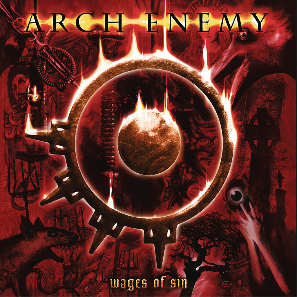 ARCH ENEMY - Wages Of Sin (2023 Repress) - LP - Transparent Red Vinyl [MAY 26]