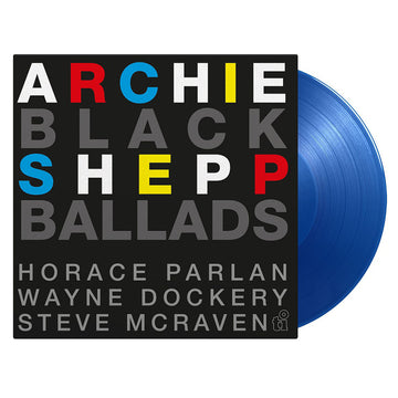 ARCHIE SHEPP - Black Ballads (45th Anniversary Reissue) - 2LP - 180g Translucent Blue Vinyl