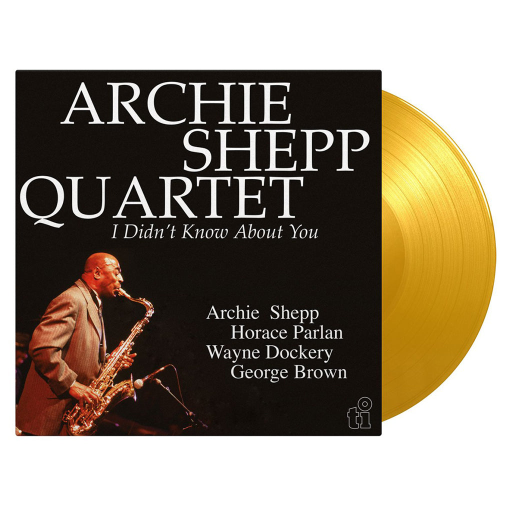 ARCHIE SHEPP QUARTET - I Didnt Know About You (2024 Reissue) - 2LP - 180g Yellow Vinyl
