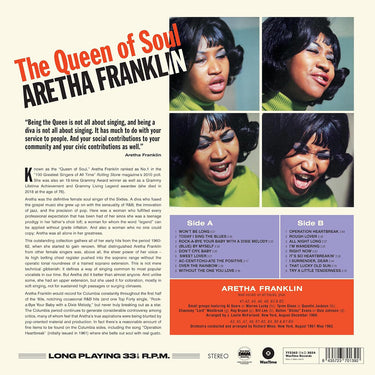 ARETHA FRANKLIN - The Queen Of Soul (Best Of The Columbia Years) - LP - 180g Vinyl