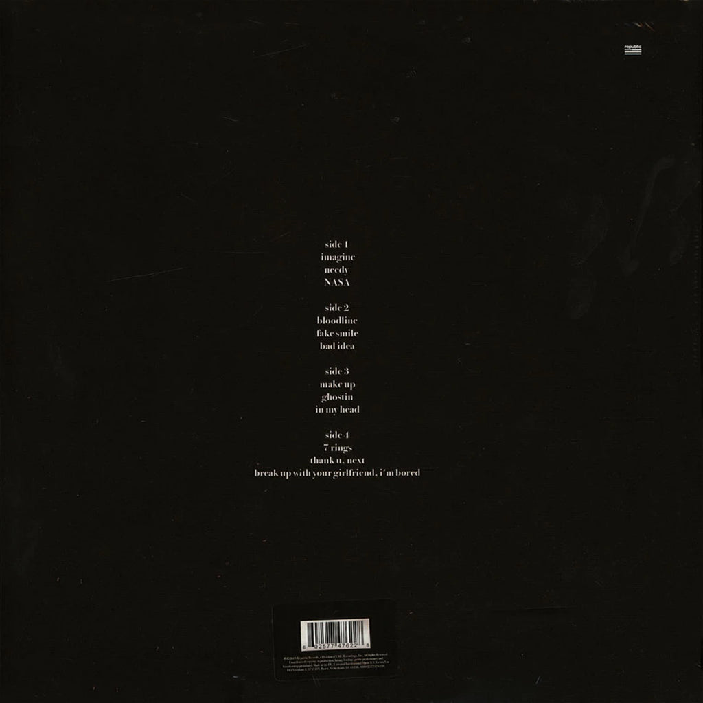 ARIANA GRANDE - Thank U, Next - 2LP - Vinyl