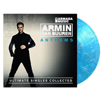 ARMIN VAN BUUREN - Anthems (Ultimate Singles Collected) [2023 Reissue] - 2LP - Deluxe 180g Blue, Black & White Marbled Vinyl