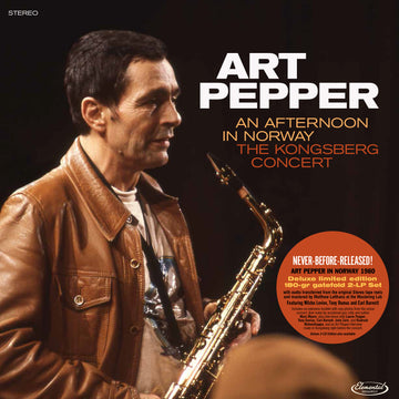 Art Pepper - An Afternoon in Norway: The Kongsberg Concert - 2LP - 180g Deluxe Vinyl  [Record Store Day 2025]