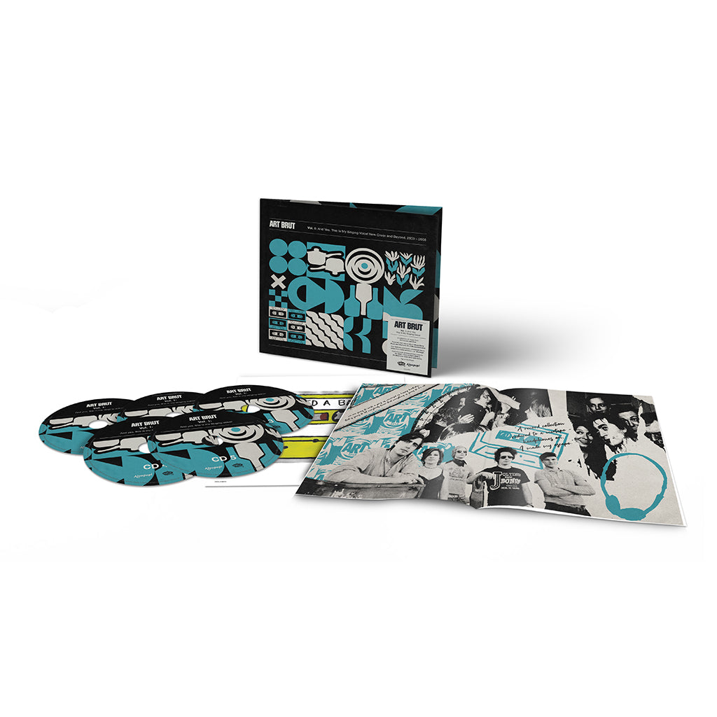 ART BRUT - And Yes, This Is My Singing Voice! (Deluxe Edition with SIGNED Print) - 5CD Box Set