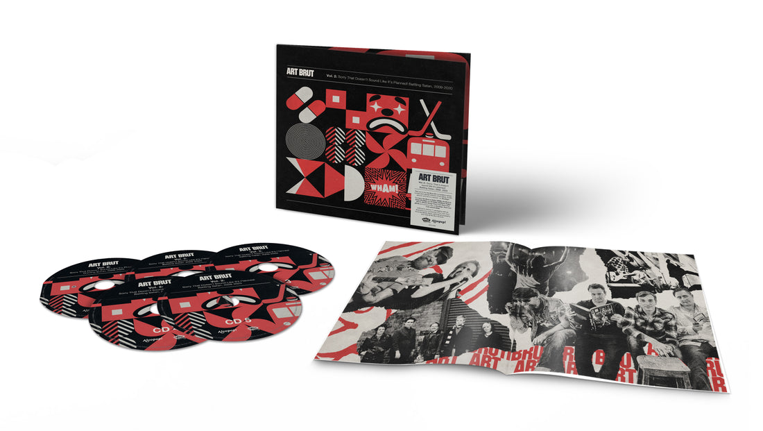 ART BRUT - Sorry That It Doesn’t Sound Like It’s Planned! Battling Satan, 2009 -2020 (with SIGNED Art Print) - 5CD Box Set [MAR 28]