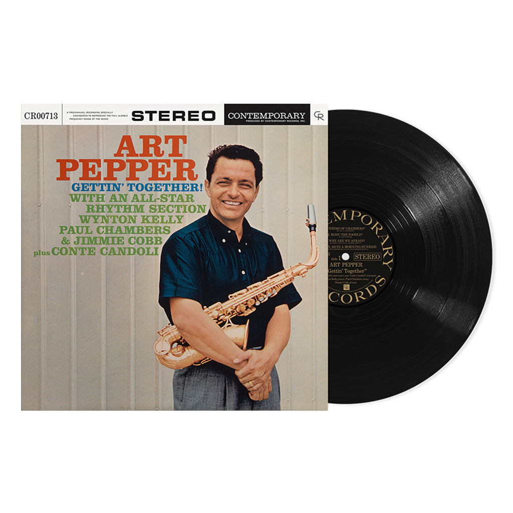 ART PEPPER - Gettin’ Together (Contemporary Records Acoustic Sound Series) - LP - 180g Vinyl [OCT 11]