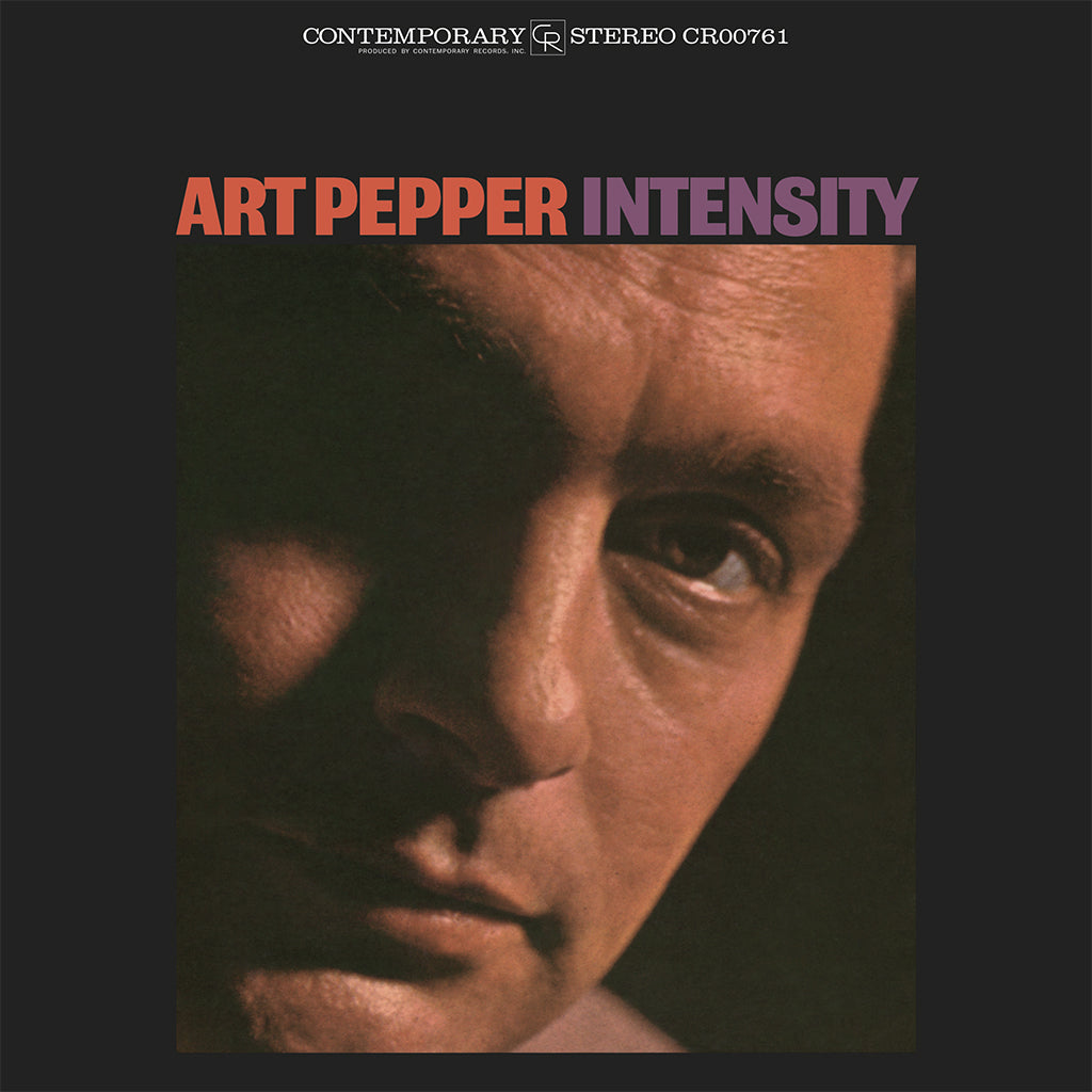 ART PEPPER - Intensity (Contemporary Records Acoustic Sound Series) - LP - 180g Vinyl [OCT 11]