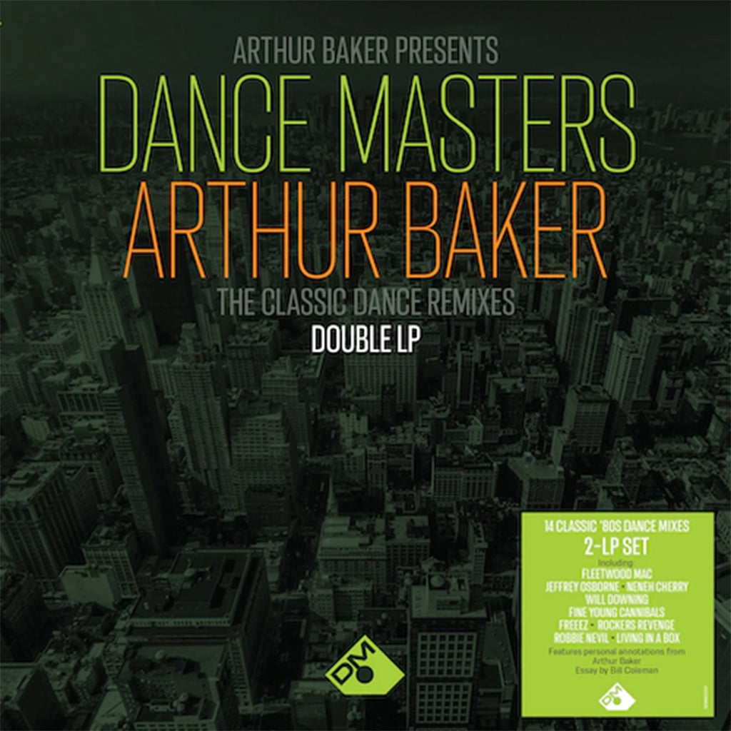 VARIOUS - Arthur Baker Presents Dance Masters - Arthur Baker (The Classic Dance Remixes) - 2LP - Black Vinyl