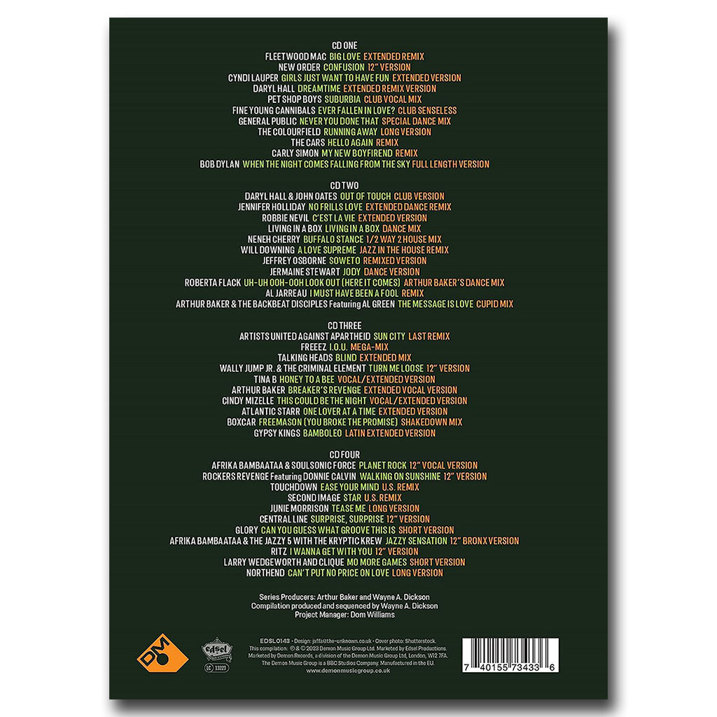 VARIOUS - Arthur Baker Presents Dance Masters - Arthur Baker (The Classic Dance Remixes) - 4CD - Mediabook