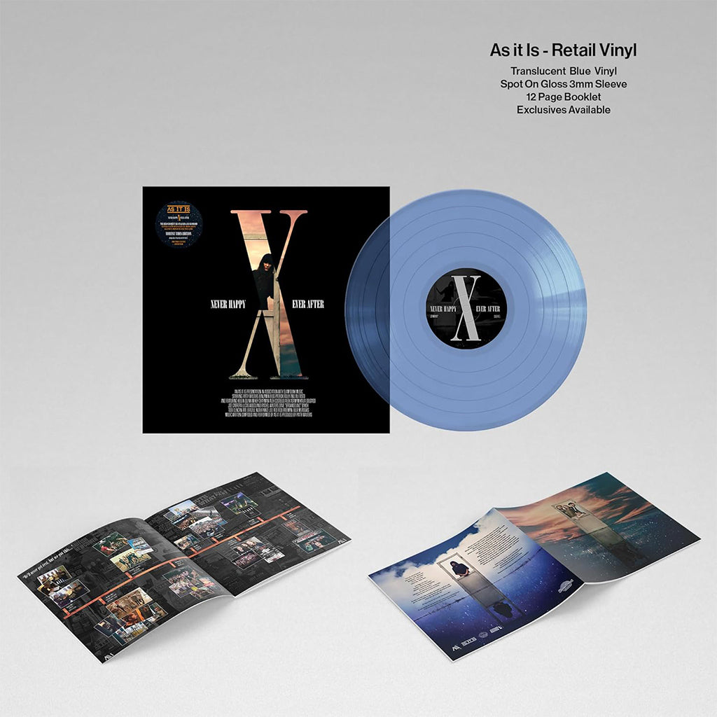 AS IT IS - Never Happy, Ever After X - LP - Translucent Blue Vinyl [APR 18]
