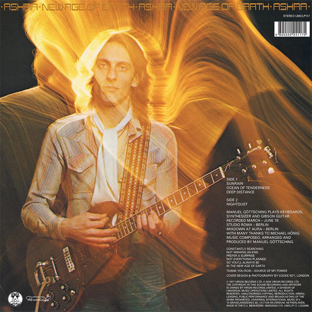 ASHRA - New Age Of Earth (Reisssue) - LP - 180g Vinyl [SEP 12