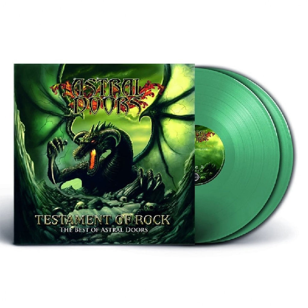 ASTRAL DOORS - Testament Of Rock (Expanded Reissue) - 2LP - Mint Green Colour Vinyl [SEP 12]