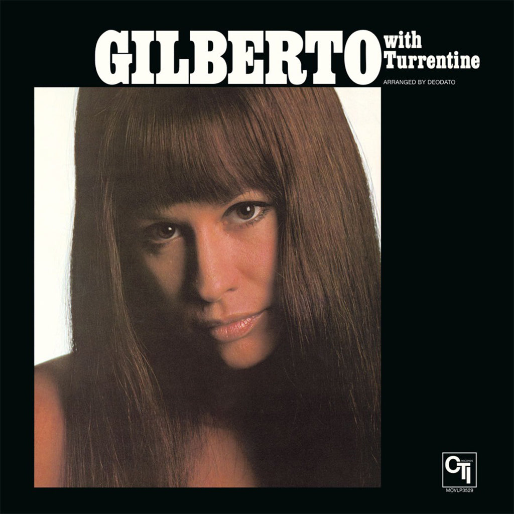 ASTRUD GILBERTO WITH STANLEY TURRENTINE - Gilberto With Turrentine (2023 Reissue) - LP - 180g Translucent Green Vinyl
