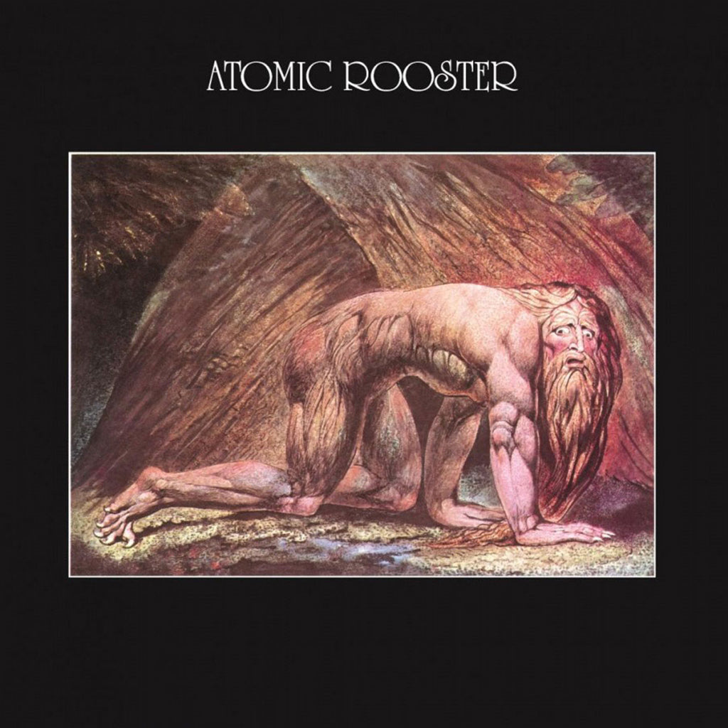ATOMIC ROOSTER - Death Walks Behind You (2023 Reissue) - LP - 180g Crystal Clear & Black Marbled Vinyl