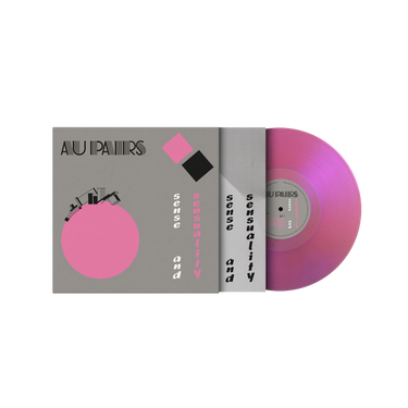 AU PAIRS - Sense And Sensuality (Reissue) - LP - 180g Translucent Magenta Vinyl