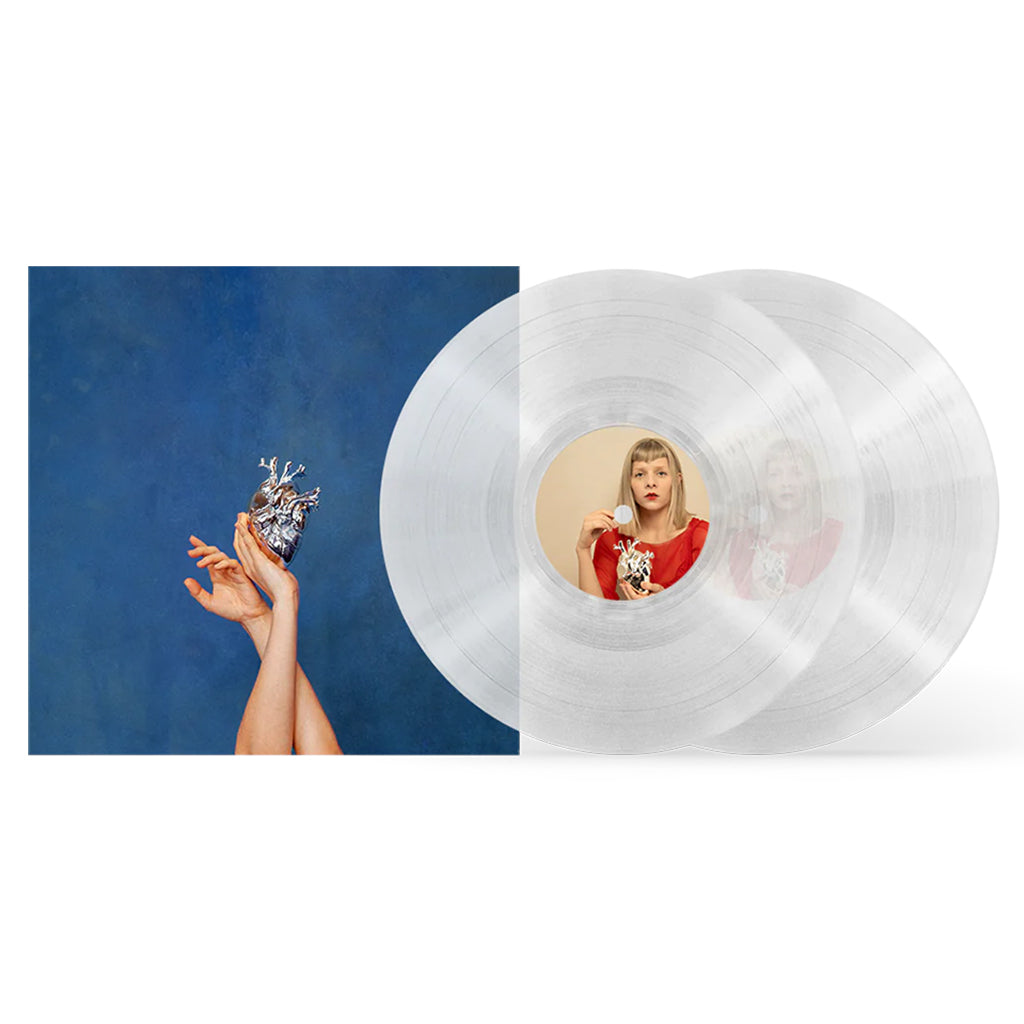 AURORA - What Happened To The Heart? - 2LP - Clear Vinyl