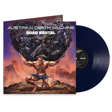 AUSTRIAN DEATH MACHINE - Quad Brutal - LP - Blue Vinyl