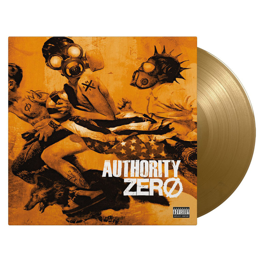 AUTHORITY ZERO - Andiamo (2023 Reissue) - LP - 180g Gold Coloured Vinyl
