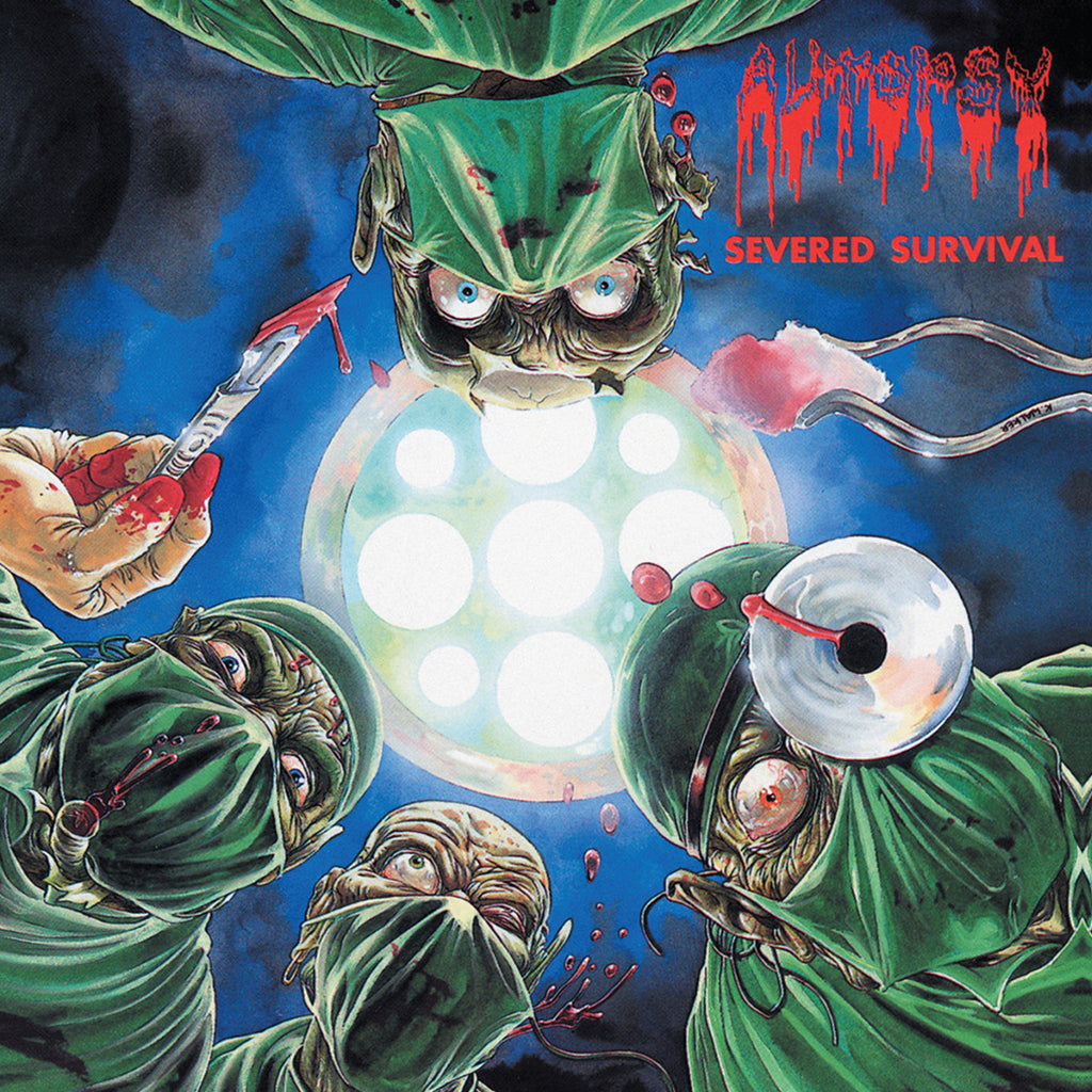 AUTOPSY - Severed Survival (35th Anniversary Edition) - LP - Red/Black Gore Marble Vinyl [JUN 28]