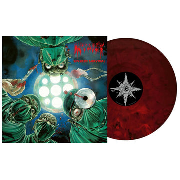 AUTOPSY - Severed Survival (35th Anniversary Edition) - LP - Red/Black Gore Marble Vinyl