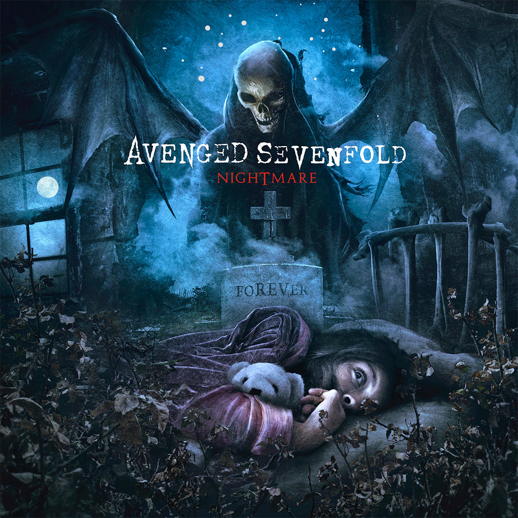 AVENGED SEVENFOLD -	Nightmare (2023 Reissue) - 2LP - Blue and Black Swirl Vinyl