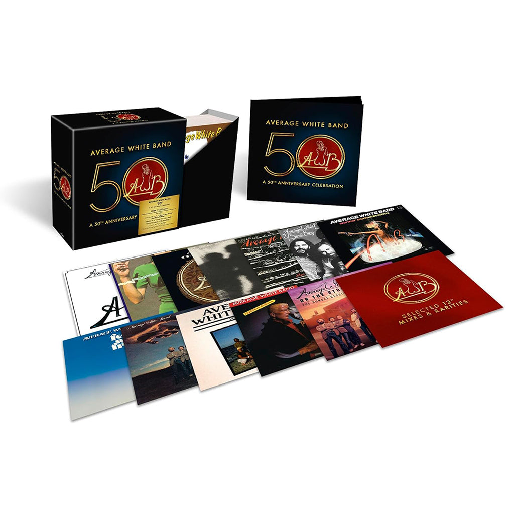 AVERAGE WHITE BAND - 50 - A 50th Anniversary Celebration - 15 x CD - Deluxe Box Set [FEB 2]